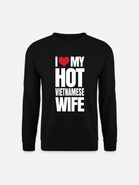 Vietnamese Wife Gift - Unisex Sweatshirt - black