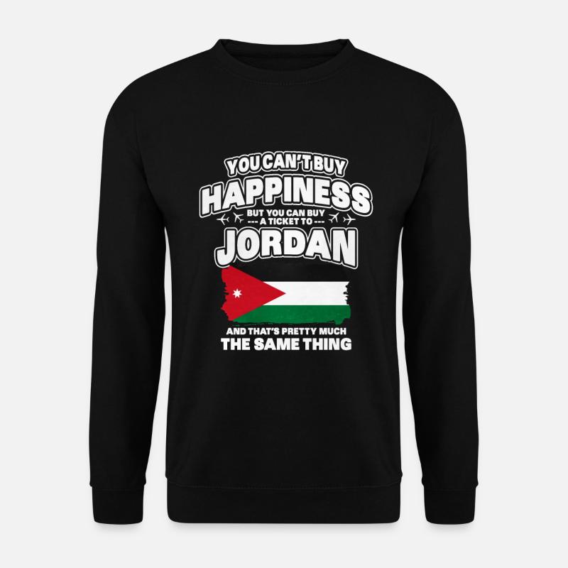 Jordanien - Unisex Pullover - Schwarz