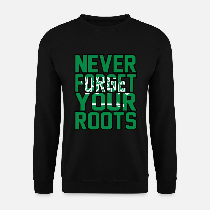 Saudi arabien - Unisex Pullover - Schwarz