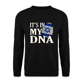 Israel - Unisex Sweatshirt - black - Front - Alina (178cm) & Michal (187cm)