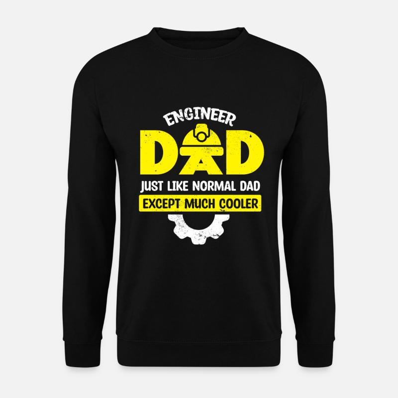 Engineer Technician Technical System - Unisex Sweatshirt - black