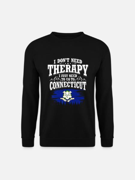 Connecticut - Unisex Sweatshirt - black