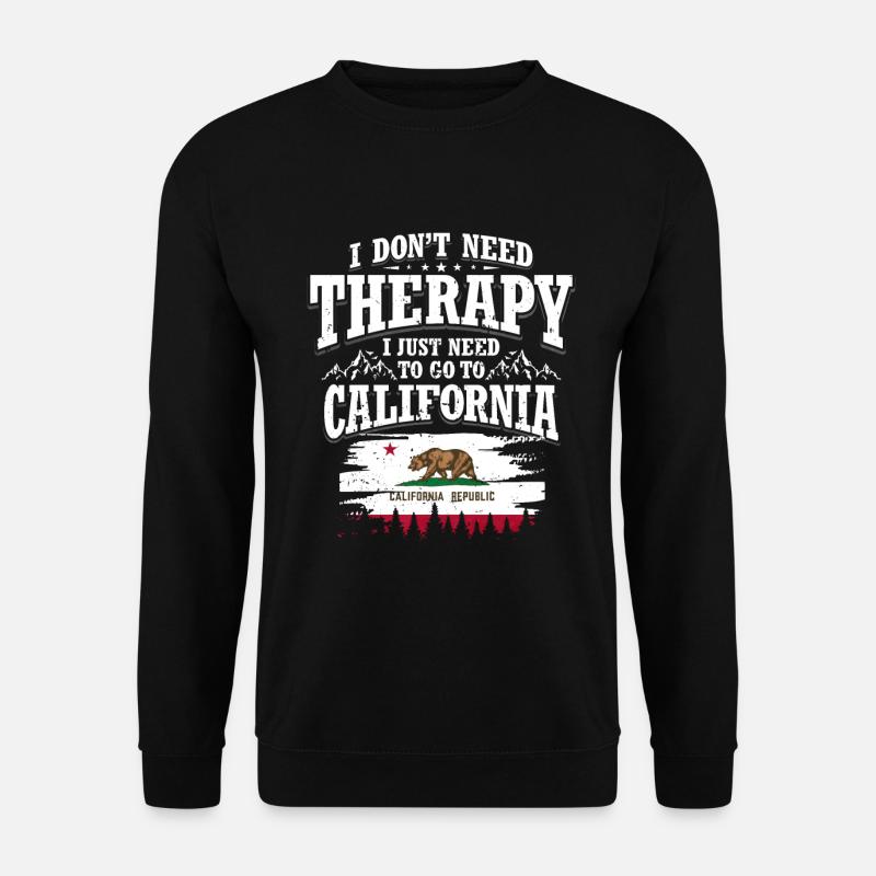 Kalifornien - Unisex Pullover - Schwarz