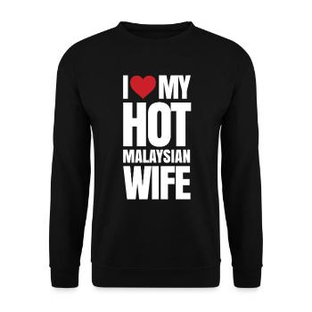 Malaisie - Sweat-shirt Unisexe - noir - Devant - Alina (178cm) & Michal (187cm)