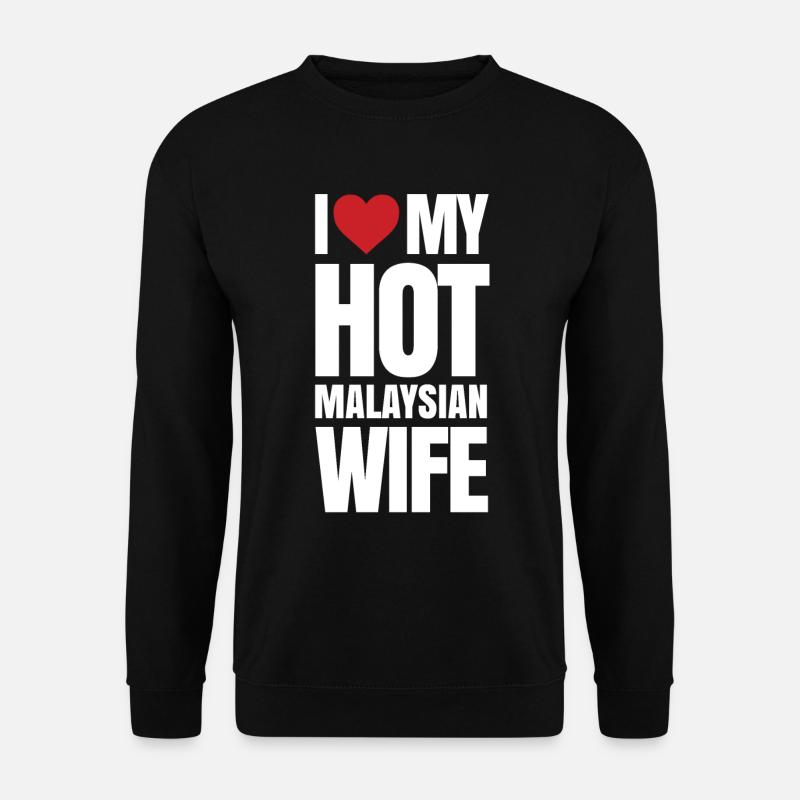 Malaysia - Unisex Pullover - Schwarz