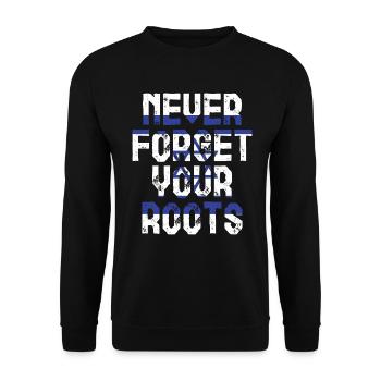 Cyprus - Unisex Sweatshirt - black - Front - Alina (178cm) & Michal (187cm)