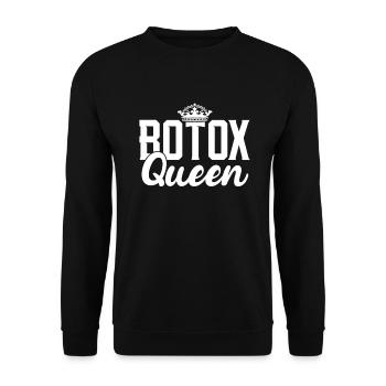 Botox - Unisex Pullover - Schwarz - Vorne - Alina (178cm) & Michal (187cm)