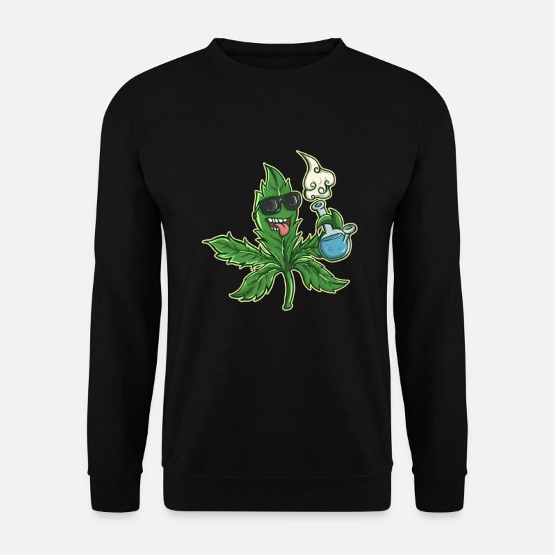 Cannabis - Unisex Pullover - Schwarz