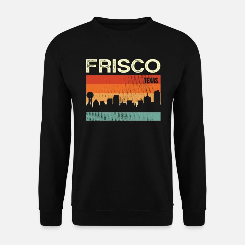 Frisco Texas - Unisex Pullover - Schwarz