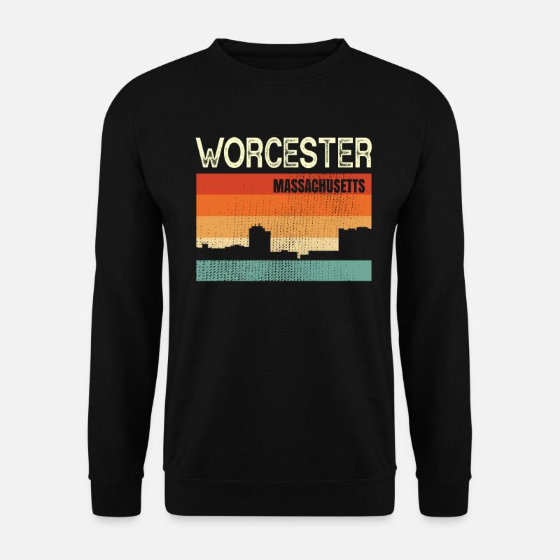 Worcester Massachusetts - Unisex Pullover - Schwarz