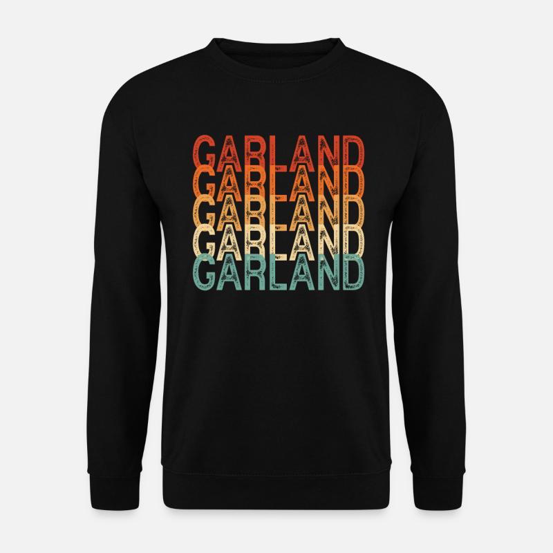 Girlande Texas - Unisex Pullover - Schwarz
