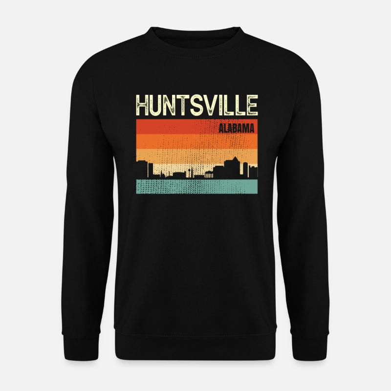 Huntsville Alabama - Unisex Pullover - Schwarz