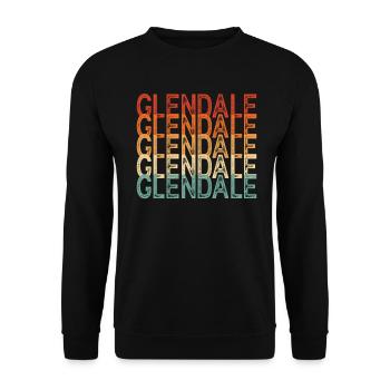 Glendale Arizona - Sweat-shirt Unisexe - noir - Devant - Alina (178cm) & Michal (187cm)