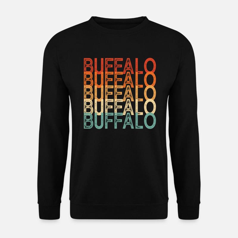 Büffel New York - Unisex Pullover - Schwarz