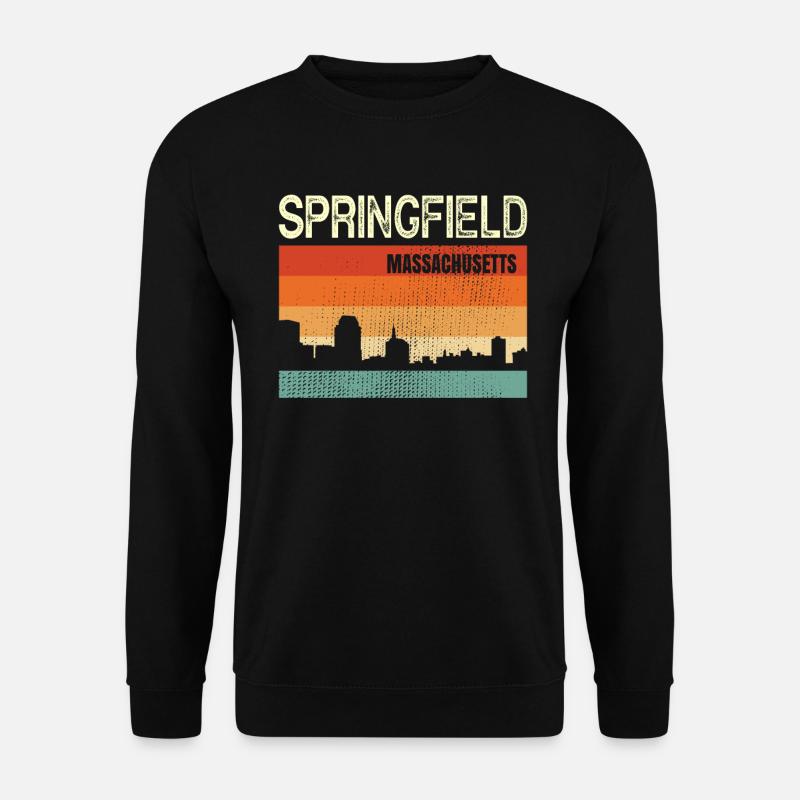 Springfeld - Unisex Sweatshirt - black