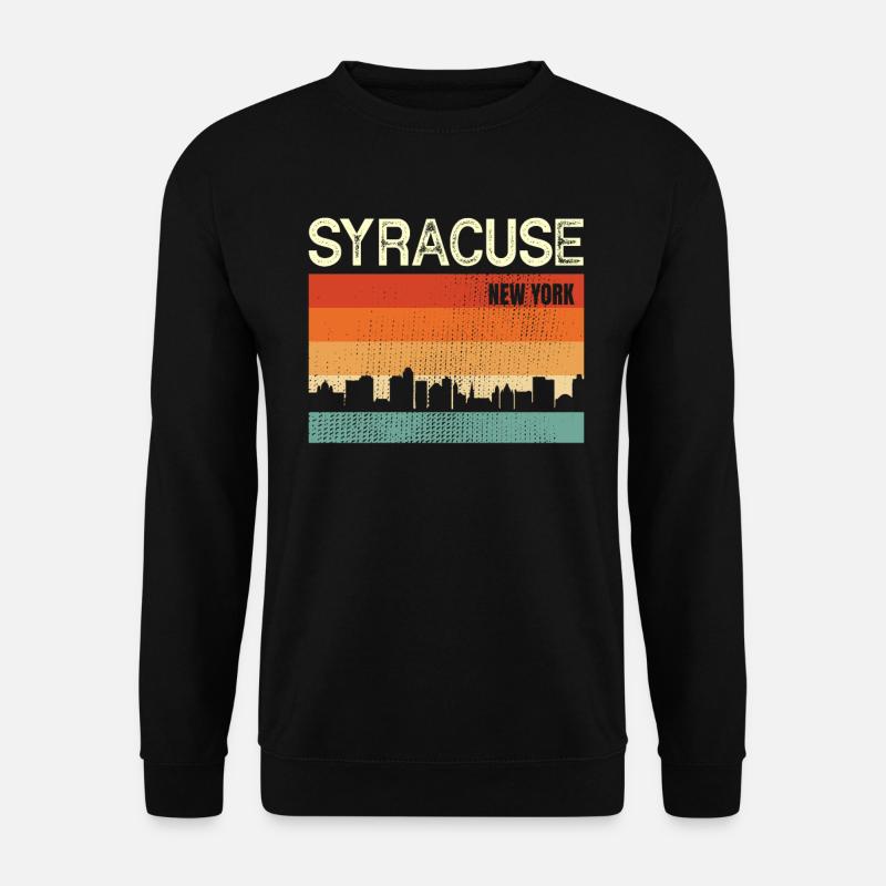 Syracuse - Sweat-shirt Unisexe - noir