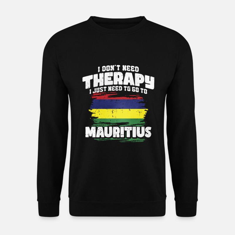 Mauritius - Unisex Pullover - Schwarz