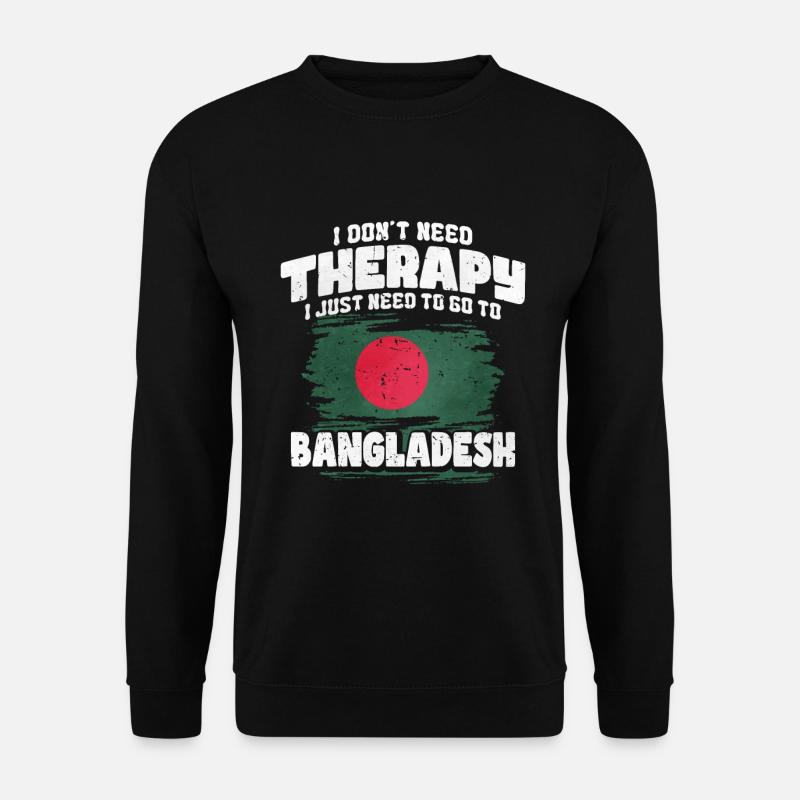 Bangladesch - Unisex Pullover - Schwarz