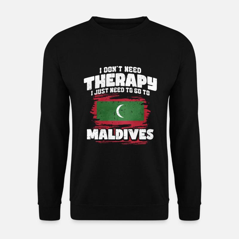 Malediven - Unisex Pullover - Schwarz