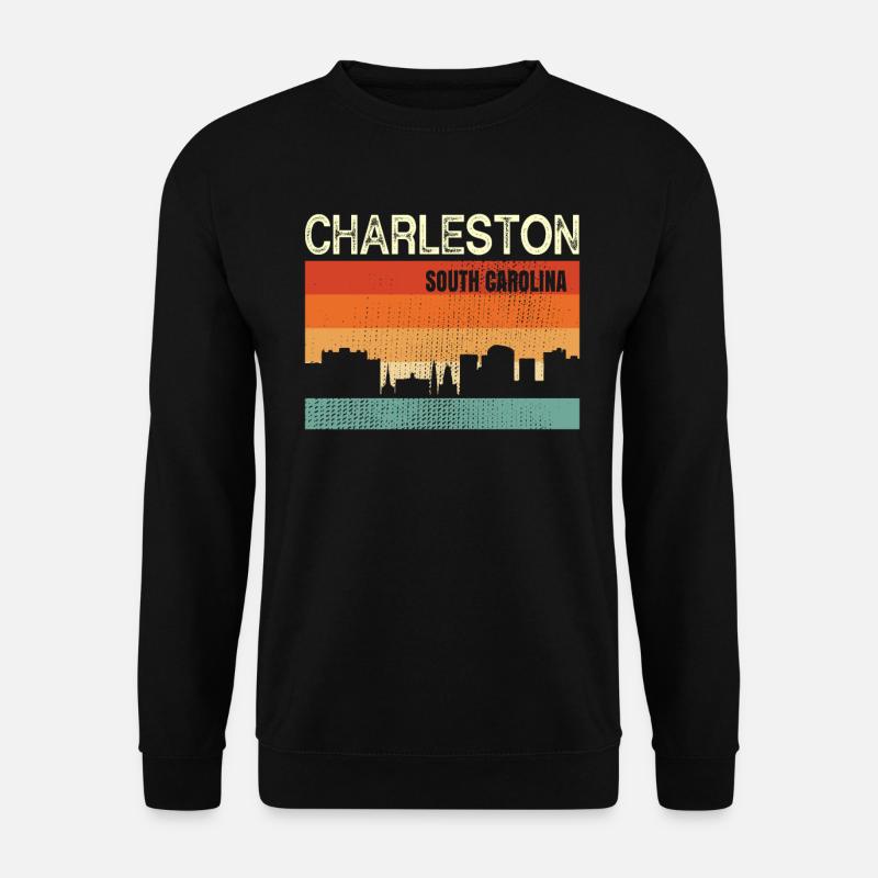 Charleston - Unisex Pullover - Schwarz