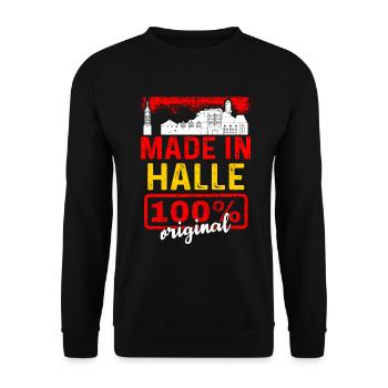 Kiel - Unisex Pullover - Schwarz - Vorne - Alina (178cm) & Michal (187cm)