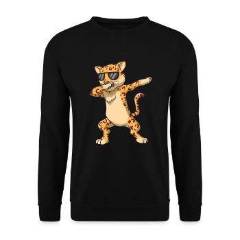 Jaguar Sonnenbrille - Unisex Pullover - Schwarz - Vorne - Alina (178cm) & Michal (187cm)