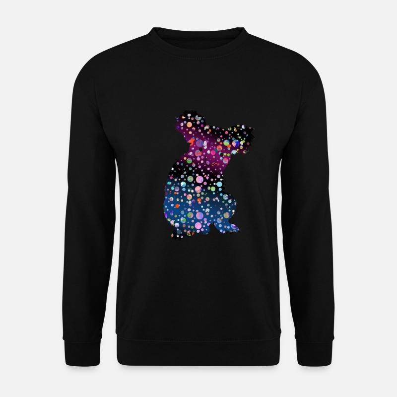 Lustige Koala-Geschenkidee - Unisex Pullover - Schwarz