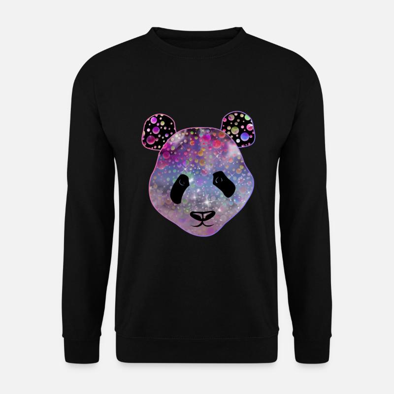 Funny Panda Gift Idea - Unisex Sweatshirt - black