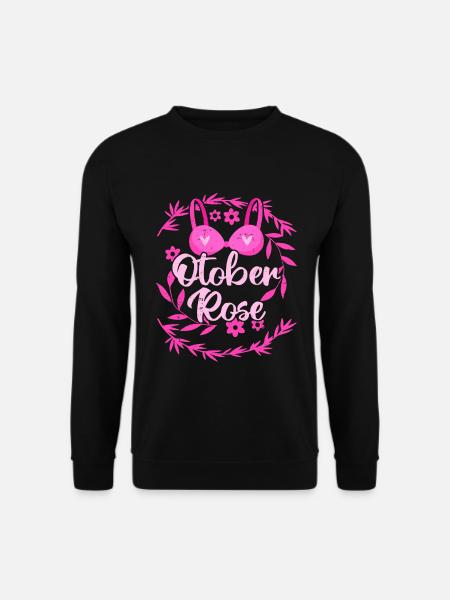 Octobre Rose | Lutte contre le cancer du sein - Sweat-shirt Unisexe - noir