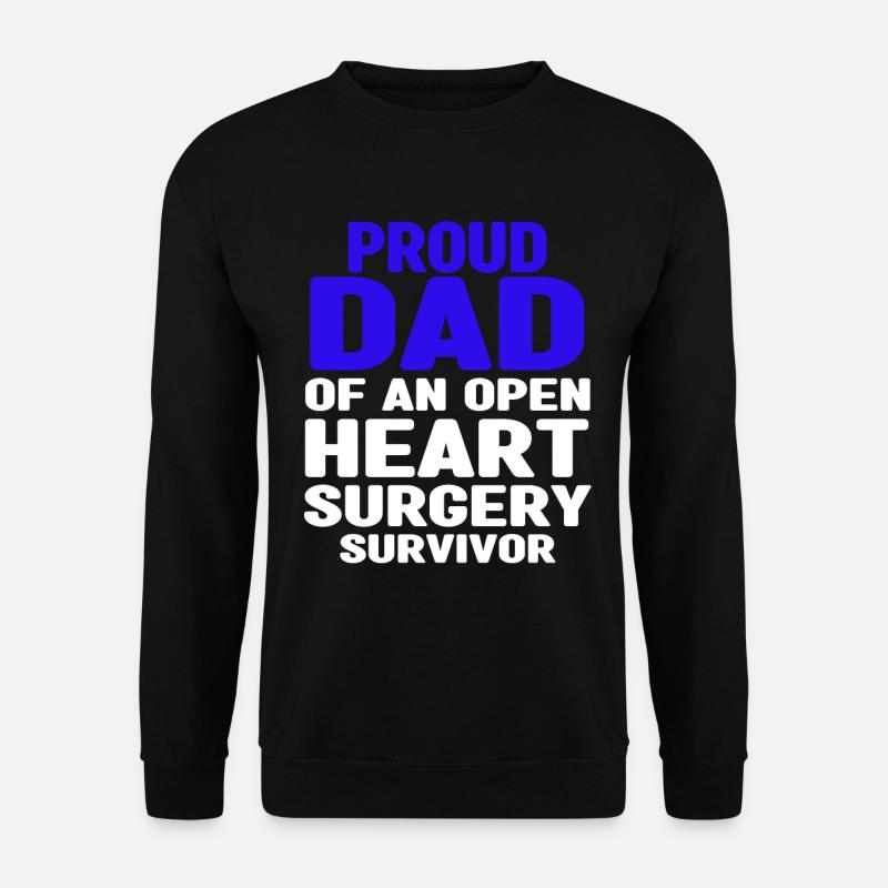 Open Heart Surgery Gift - Unisex Sweatshirt - black