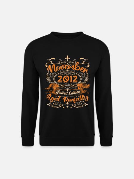 November 2012 Limitierte Auflage - Unisex Pullover - Schwarz