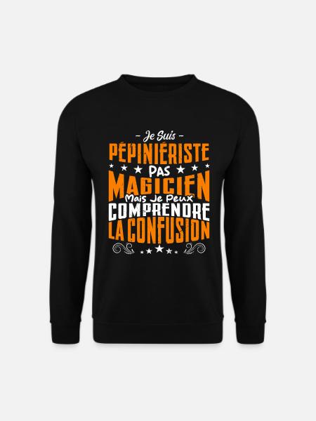 1 - Sweat-shirt Unisexe - noir