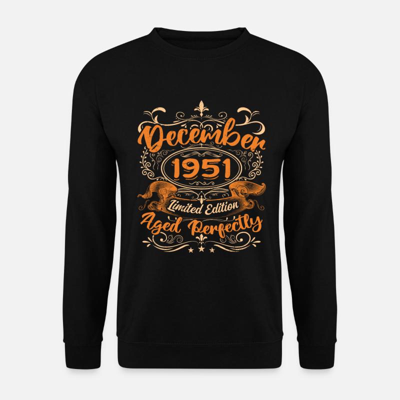 December 1951 | Limited Edition - Unisex Sweatshirt - black