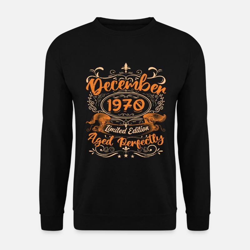 December 1970 | Limited Edition - Unisex Sweatshirt - black
