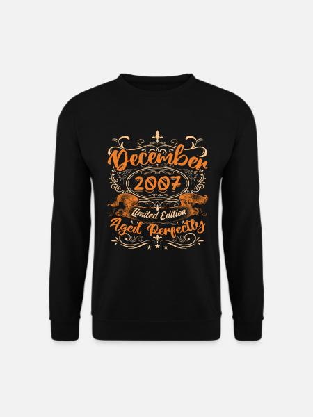 December 2007 | Limited Edition - Unisex Sweatshirt - black