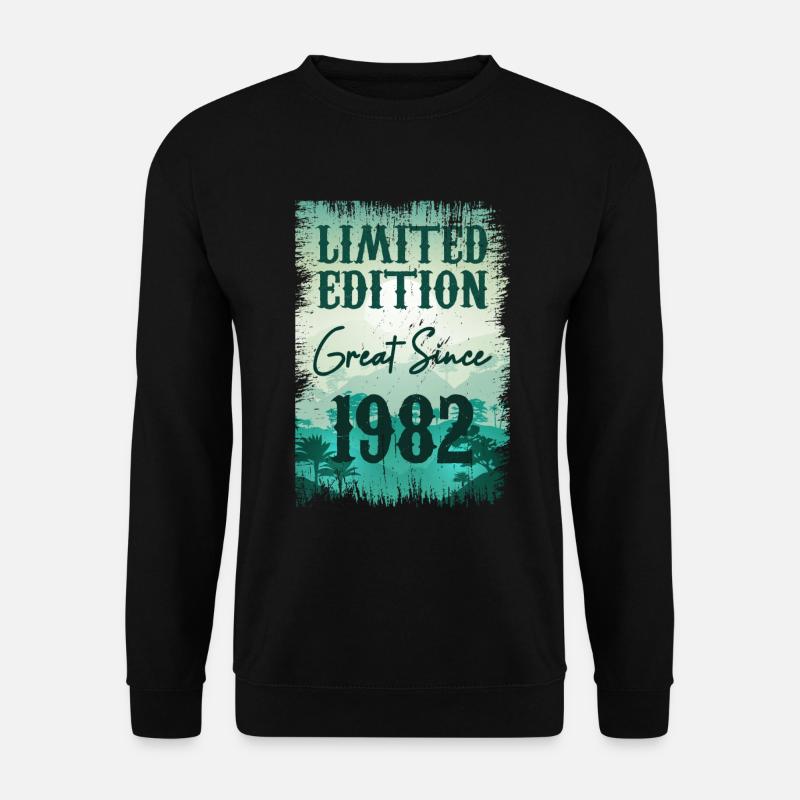 Einzigartig seit 1982 - Unisex Pullover - Schwarz