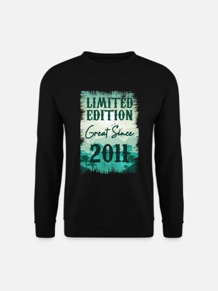Einzigartig seit 2011 - Unisex Pullover - Schwarz