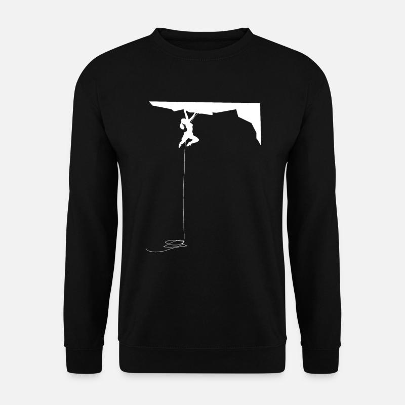 Climbing - (10) - Unisex Sweatshirt - black