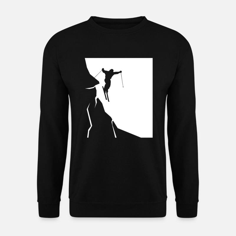 Skiing - (31) - Unisex Sweatshirt - black