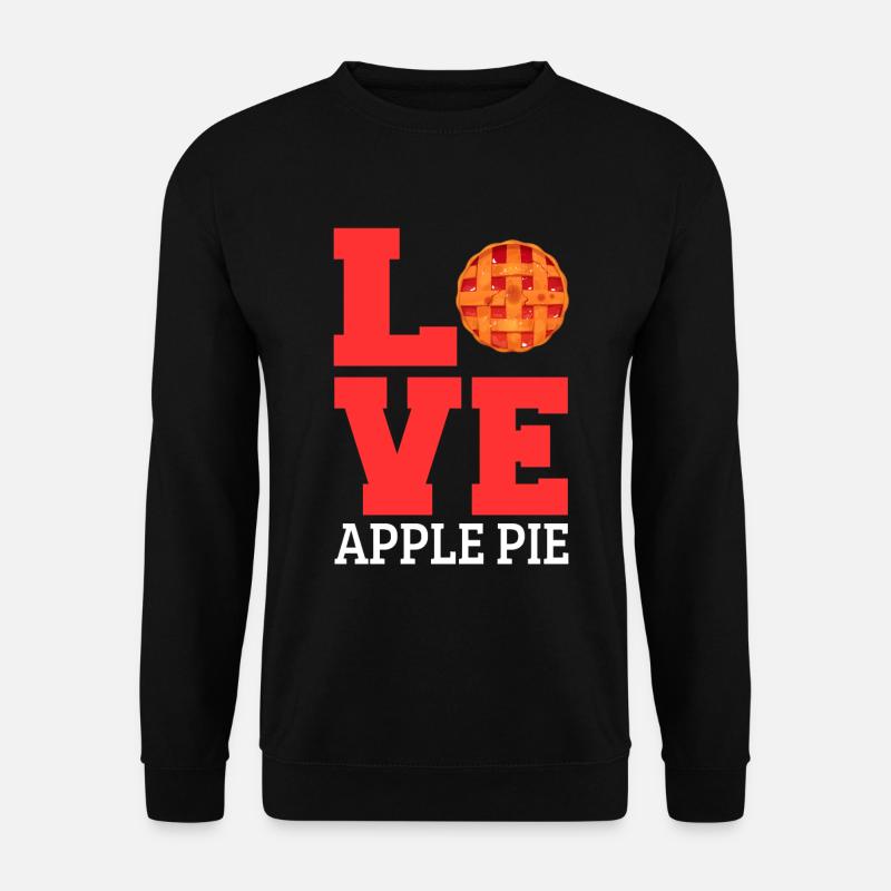 Apfelkuchen - Unisex Pullover - Schwarz