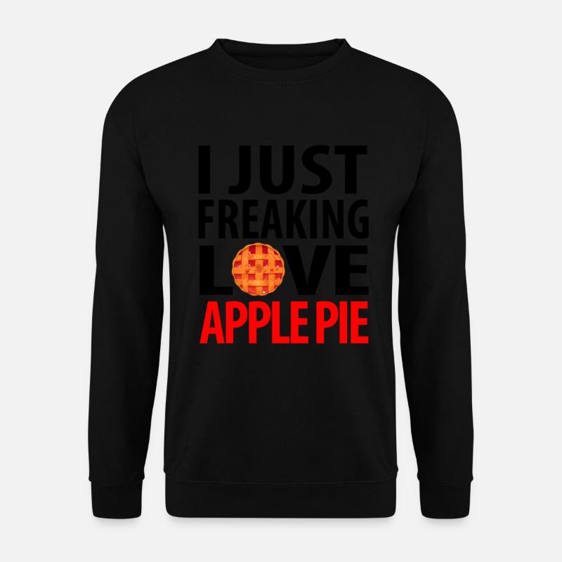 Apple pie - Unisex Sweatshirt - black