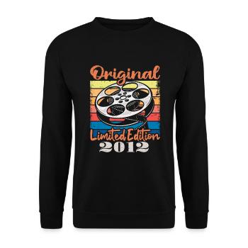 Original limitierte Auflage von 2012 - Unisex Pullover - Schwarz - Vorne - Alina (178cm) & Michal (187cm)