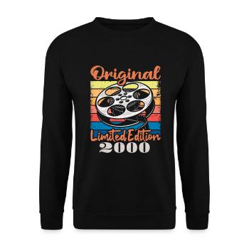 Original limited edition of 2000 - Unisex Sweatshirt - black - Front - Alina (178cm) & Michal (187cm)