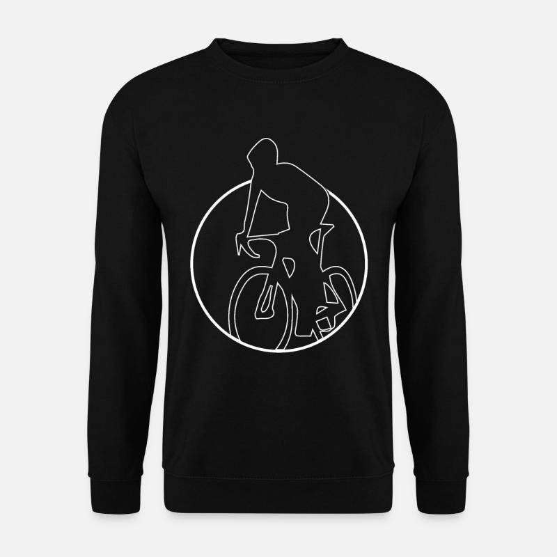 Kreis - Radfahren - (5) - Unisex Pullover - Schwarz