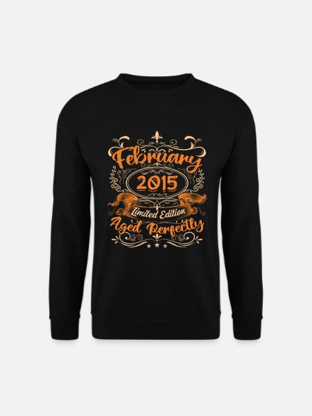 February 2015 | Aged Perfectly - Unisex Sweatshirt - black