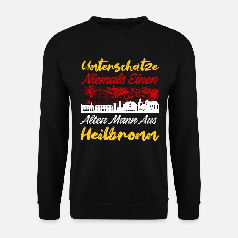 Heilbronn - Unisex Pullover - Schwarz