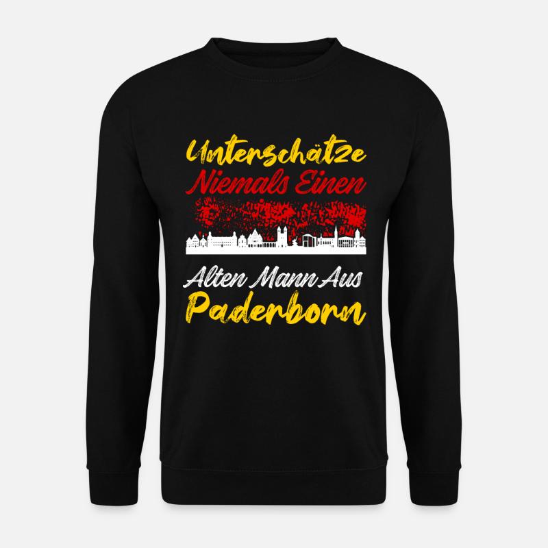 Paderborn - Unisex Pullover - Schwarz