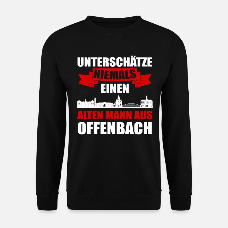 Offenbach - Unisex Pullover - Schwarz