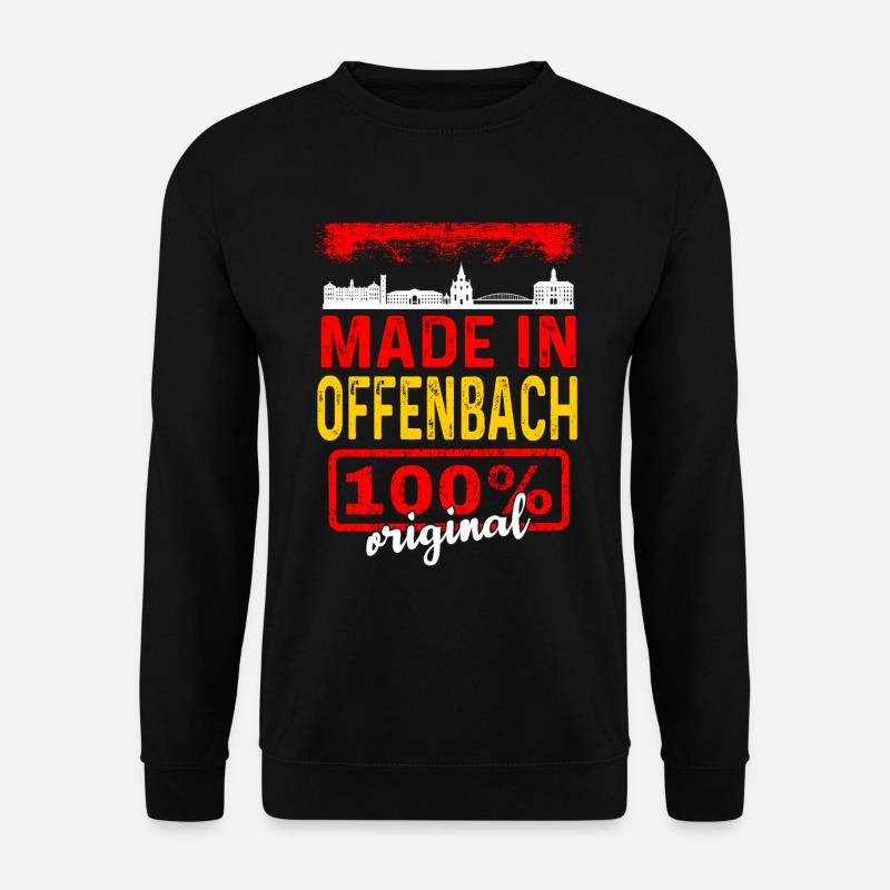 Offenbach - Unisex Pullover - Schwarz
