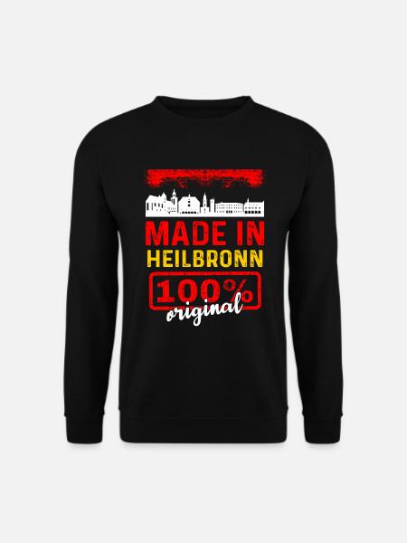 Heilbronn - Unisex Pullover - Schwarz